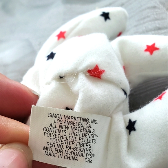 1993 McDonald's Teenie Beanie Baby Ty "Glory The Bear" - Picture 6 of 7